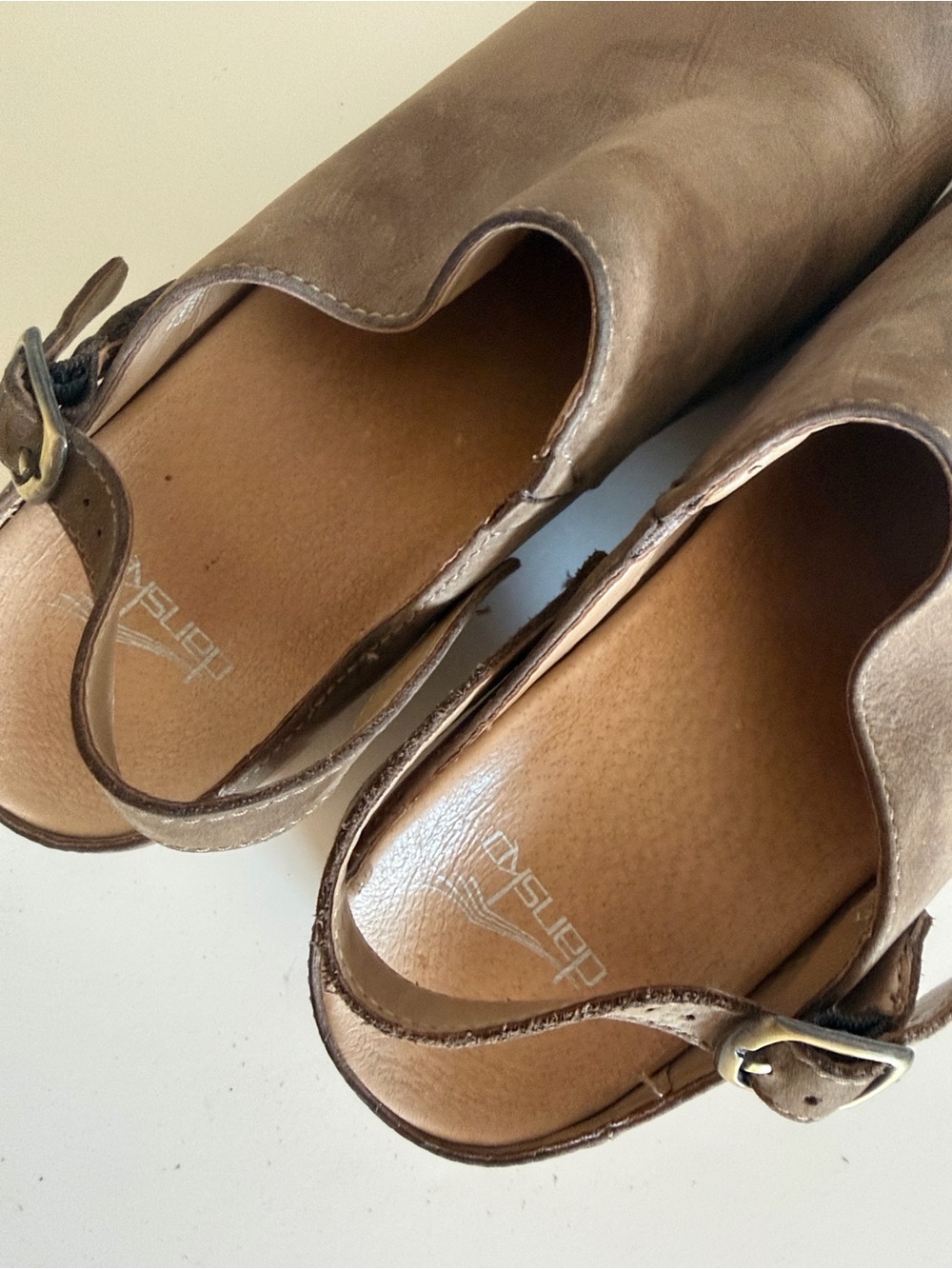 Dansko Berry Convertible Slip-on Slingback Nubuck Leather Clogs size 40 EU - Picture 6 of 11